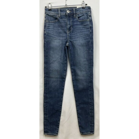 NWT 00 24 American Eagle: Ne(x)t Level‎ Stretch Hi-Rise Jegging  Fresh Bright - Picture 1 of 10